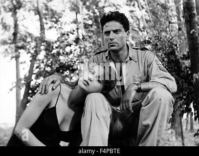 Silvana Mangano, Raf Vallone / Riso Amaro / Riz Amer 1949 Réalisé par Giuseppe De Santis Banque D'Images