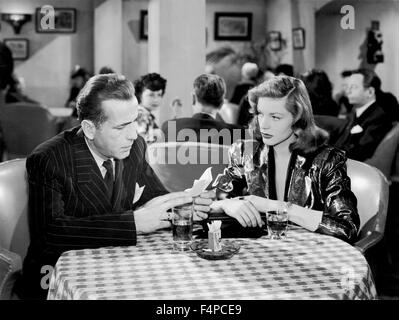 Humphrey Bogart, Lauren Bacall / The Big Sleep 1946 réalisé par Howard Hawks Banque D'Images