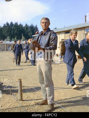 Steve McQueen / La Grande Évasion 1963 réalisé par John Sturges Banque D'Images