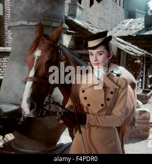 Audrey Hepburn / Guerre et paix réalisé par King Vidor 1956 Banque D'Images