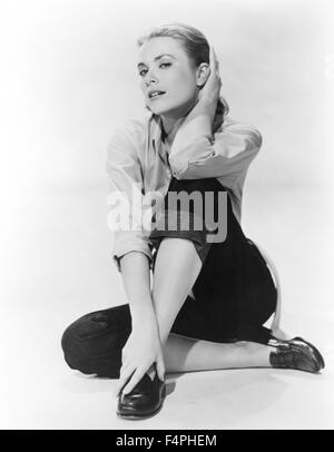 Grace Kelly / vitre arrière / 1954 réalisé par Alfred Hitchcock [Paramount Pictures] Banque D'Images