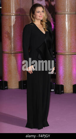 Londres, Royaume-Uni, le 17 Sep 2015 : Drew Barrymore assiste à la première du film vous manquez déjà à Londres Banque D'Images