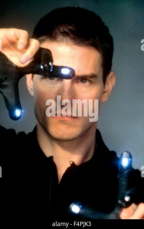 Tom Cruise / Rapport minoritaire / 2002 réalisé par Steven Spielberg [DreamWorks SKG / Xxe siècle] Banque D'Images