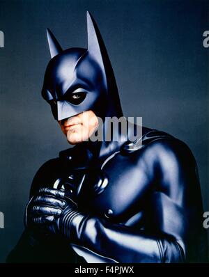 George Clooney / Batman & Robin / 1997 réalisé par Joel Schumacher [Photos] Warner Bros. Banque D'Images