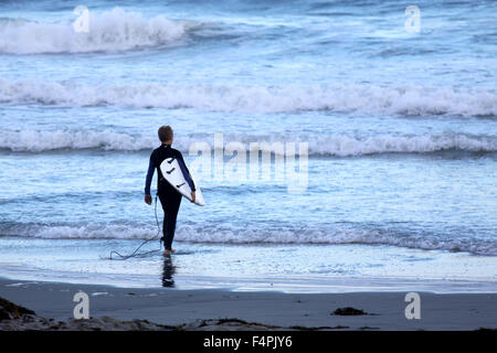 après-midi surf Banque D'Images