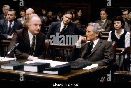 Jack Warden et Paul Newman / le verdict /1982 réalisé par Sidney Lumet [Twentieth Century Fox Film Corpr] Banque D'Images