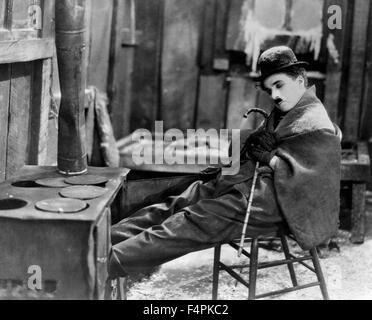 Charlie Chaplin / La ruée vers l'or / 1925 réalisé par Charlie Chaplin [United Artists] Banque D'Images