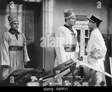 Jean Gabin et René Lefevre / Lady Killer / 1937 réalisé par Jean Gremillon Banque D'Images