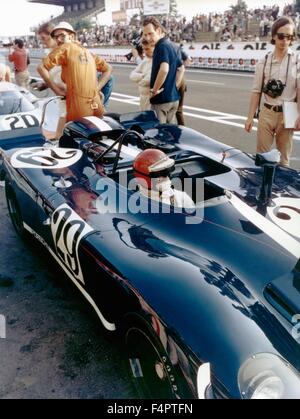 Steve McQueen / Le Mans / 1971 réalisé par Lee H. Katzin [Centre National de Cinéma Films / G] Banque D'Images