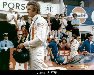 Steve McQueen / Le Mans / 1971 réalisé par Lee H. Katzin [Centre National de Cinéma Films / G] Banque D'Images