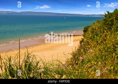 La plage de Bournemouth Banque D'Images