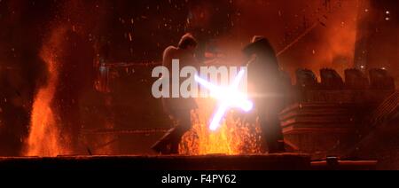 Ewan McGregor et Hayden Christensen / Star Wars-Episode III La Revanche des Sith / 2005, réalisé par George Lucas, Walt Disney Studios Motion Pictures. Banque D'Images