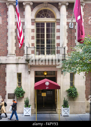 Le Harvard Club de New York 2015 Banque D'Images