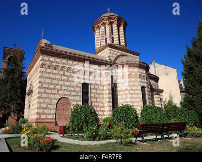 Biserica Domneasca, ancienne église Princière, l'annonciation Sant Anthony, plus ancienne église de Bucarest, Roumanie Banque D'Images