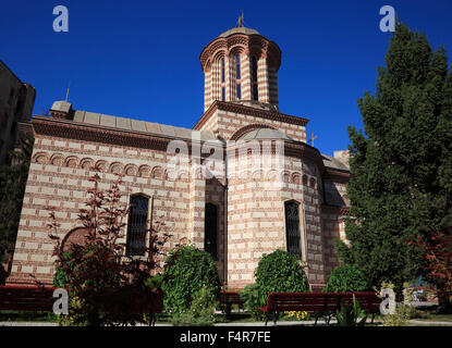 Biserica Domneasca, ancienne église Princière, l'annonciation Sant Anthony, plus ancienne église de Bucarest, Roumanie Banque D'Images