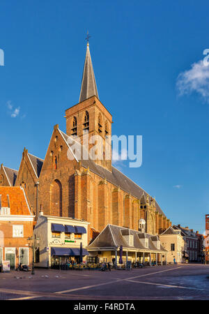 Pays-bas, la Hollande, l'Europe, de l'église, monastère, hiver, Sint Joris, église, Amersfoort, Utrecht Banque D'Images