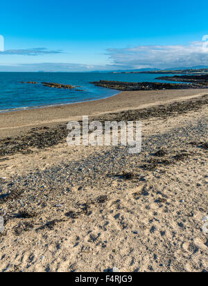 Lligwy Dulas entre plage et, l'île d'Anglesey, dans le Nord du Pays de Galles, Royaume-Uni. Prise le 14 octobre 2015. Banque D'Images