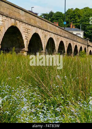 Les Infirmières de l'arches de Trent Bridge à Burton upon Trent Staffordshire England UK construit en 1864 et conçu par J.S. Crossely Banque D'Images