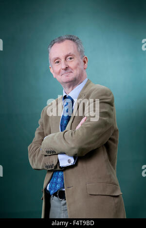 John McShane, l'auteur écossais, à l'Edinburgh International Book Festival 2015. Édimbourg. 31 août 2015 Banque D'Images