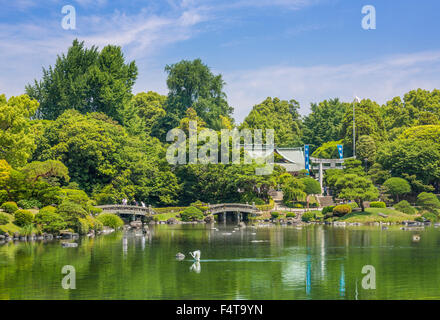 Le Japon, l'île de Kyushu, Kumamoto, ville jardin Suizenji