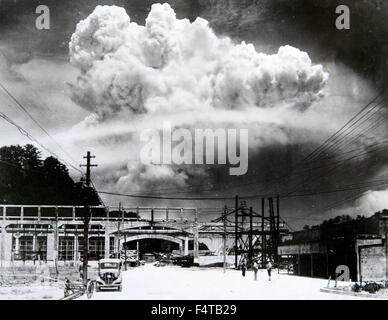 La bombe atomique de Nagasaki1945 Banque D'Images