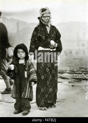 La bombe atomique de Nagasaki1945 Banque D'Images