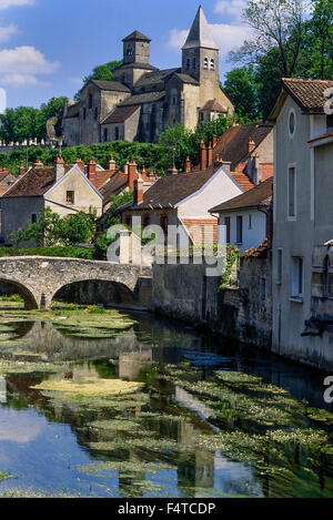 Chatillon-sur-Seine. La Bourgogne. La France. L'Europe Banque D'Images