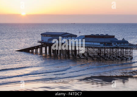 L'Angleterre, Norfolk, Cromer, Jetée de Cromer Banque D'Images