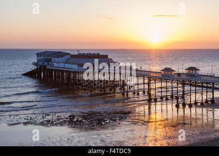 L'Angleterre, Norfolk, Cromer, Jetée de Cromer Banque D'Images