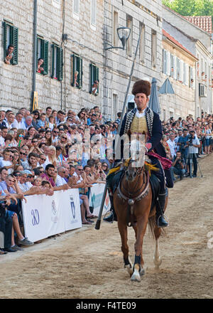 Alkar Sinjski dans Sinj, Croatie Banque D'Images