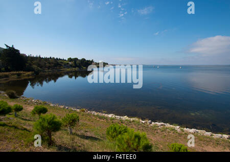 France, Europe, Sète, Languedoc-Roussillon, Hérault, l'eau, l'étang de Thau, Thau, Banque D'Images