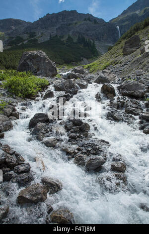 Chute près de Lai da Rims, Banque D'Images