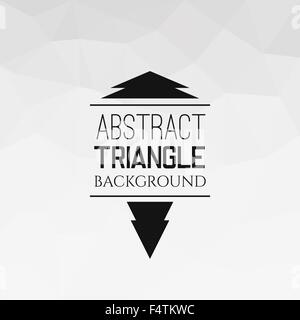 Résumé motif triangle blanc Illustration de Vecteur