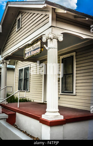 Arnold Martinez Art & Museum building près du vieux quartier de l'artiste à Ybor City, FL, une fois le cigare "capitale du monde" Banque D'Images