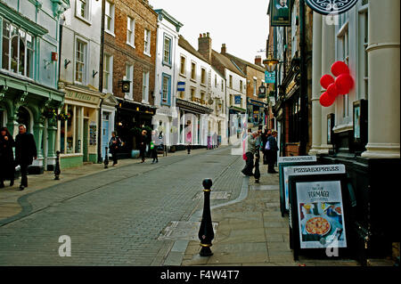 Sadler Street, Durham City Banque D'Images