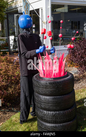 Halloween à New London New Hampshire Banque D'Images