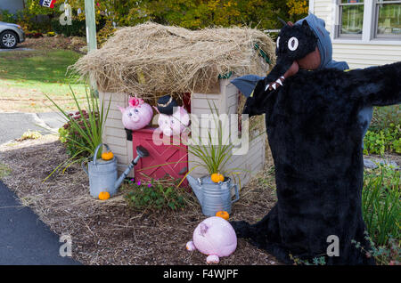 Halloween à New London New Hampshire Banque D'Images