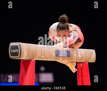 Glasgow, Ecosse. 23 Oct, 2015. FIG Championnats du monde de gymnastique artistique. Le premier jour. Credit : Action Plus Sport/Alamy Live News Banque D'Images