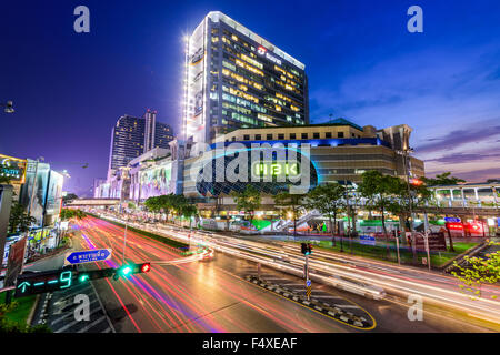 Centre commercial MBK à Bangkok, Thaïlande. Banque D'Images