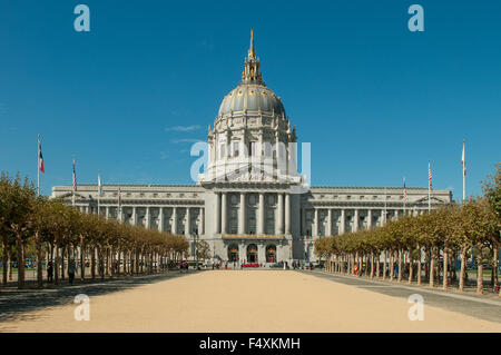 L'hôtel de ville, San Francisco, California, USA Banque D'Images