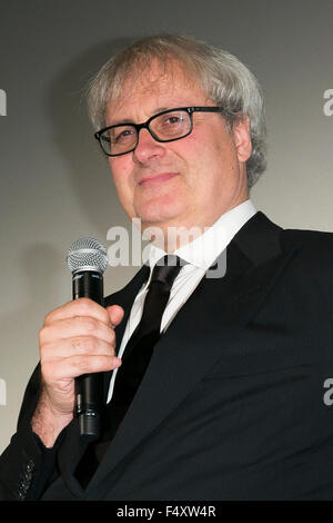 Tokyo, Japon. 24 Oct, 2015. Réalisateur Simon Curtis assiste à un stade d'accueil pour le film ''Woman en or'' à la Toho CINEMAS à Roppongi sur Octobre 24, 2015, Tokyo, Japon. Le film sera diffusé dans les cinémas japonais le 27 novembre. La projection fait partie de la 28e Festival International du Film de Tokyo qui est l'un des plus grands festivals du film en Asie et s'étend du 22 octobre au samedi 31. Credit : Rodrigo Reyes Marin/AFLO/Alamy Live News Banque D'Images