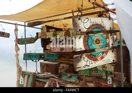 Marché Hippie de Punta Arabi, à Es Canar sur Ibiza Banque D'Images