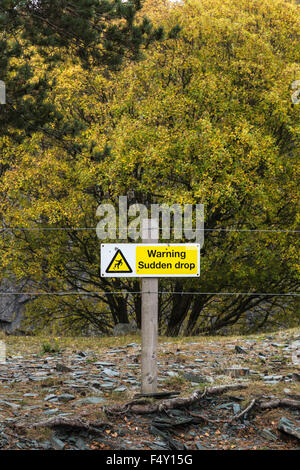 Panneau d’avertissement Banque D'Images