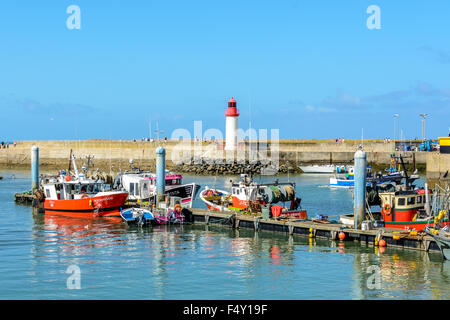 La Cotiniere, France 4 août 2015 : port de pêche sur l'île d'Oléron, Charente Maritime, France Banque D'Images