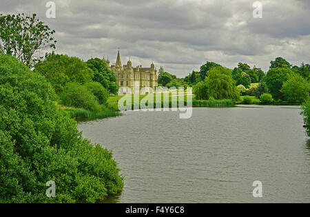 Burghley House Maison de campagne datant du xvie siècle, à proximité de Stamford, Lincolnshire, Banque D'Images