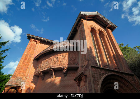 Le Watts Chapelle, Compton, Surrey. Banque D'Images