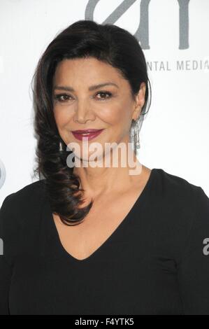 Los Angeles, Californie, USA. 24 Oct, 2015. Oct 24, 2015 - Los Angeles, Californie, USA - Actrice SHOHREH AGHDASHLOO à l'environnement 25 Media Awards qui a eu lieu sur la Warner Brothers Lot. © Paul Fenton/ZUMA/Alamy Fil Live News Banque D'Images