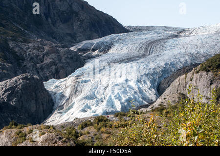 La sortie Glacier à Fjord Kenai National Park, Alaska Banque D'Images