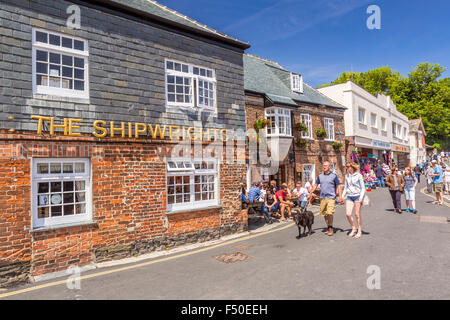 Port et quai, Padstow, Cornwall, Angleterre, Royaume-Uni, Europe. Banque D'Images