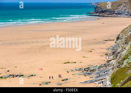 Watergate Bay, Cornwall, Angleterre, Royaume-Uni, Europe. Banque D'Images